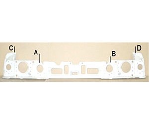 Header Panel 1987-93 Ford Mustang