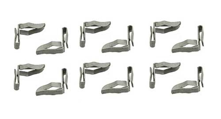 Door Panel Installation Clip Set 1967-1981 GM F-Body, 1964-1972 Chevy Chevelle, 1969-1979 Chevy II/Nova