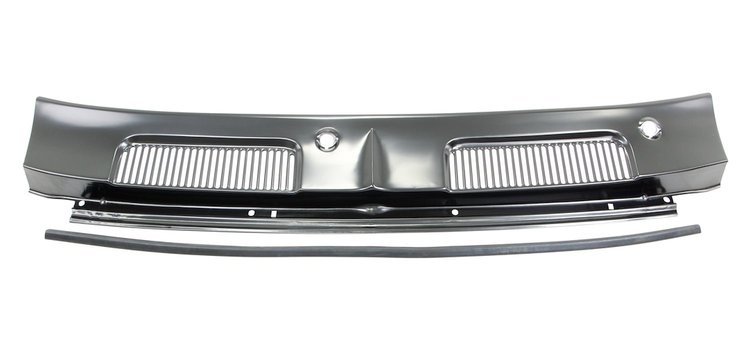 COWL TOP VENT GRILLE PANE