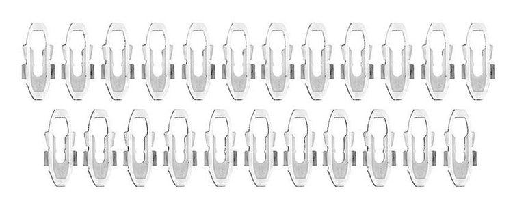 K-MN1474 Molding Hardware Set, Door Top Edge 22 Piece Set 71-74 Plymouth Barracuda