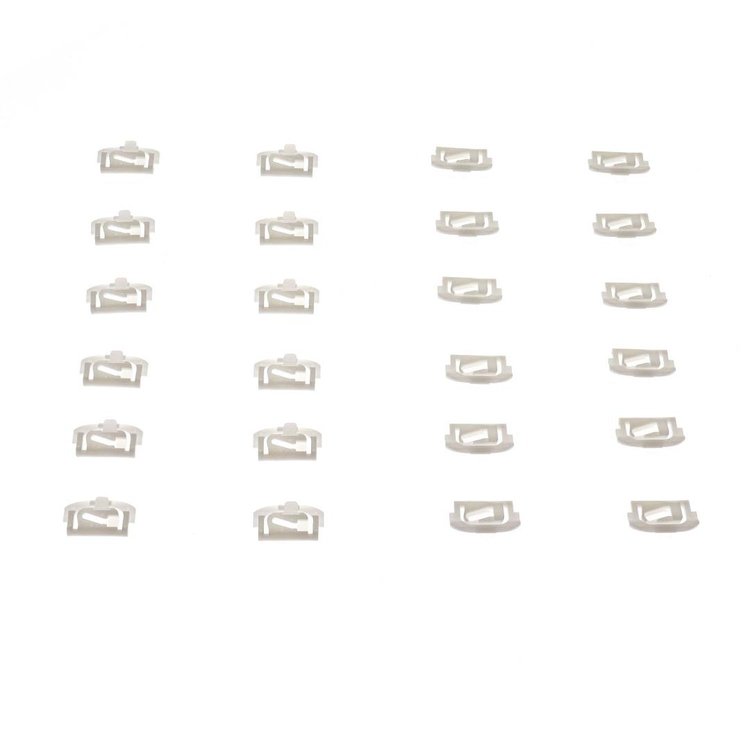 Back Glass Molding Clip Set for 1975-1981 Chevy Camaro, Pontiac Firebird [Plastic]