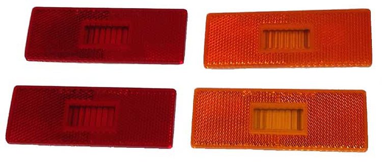 70 Plymouth A & B Body Side Marker Lens Set of 4