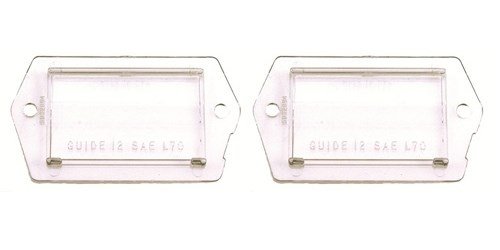 70-73 Camaro License Lamp Lens2pc Set