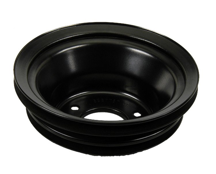 W-037 Crankshaft Pulley, Big Block Triple Groove with A/C, 69-75 Camaro Chevelle El Camino Nova; 69-72 Impala