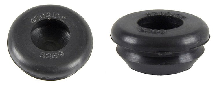 Body Plug Rubber One Inch Pr