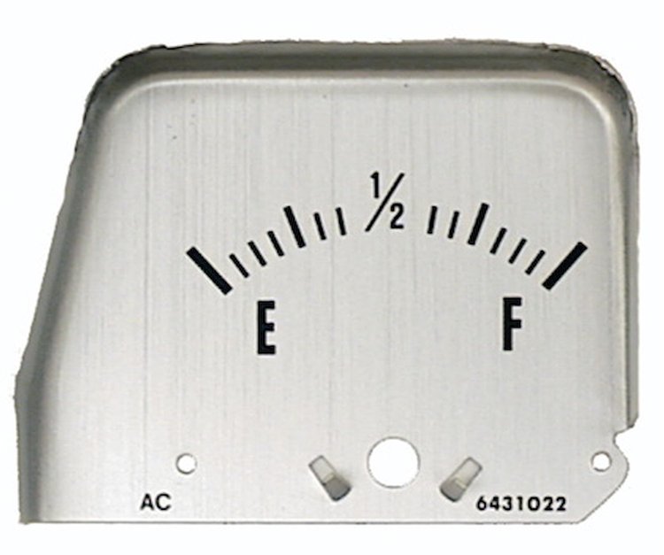 68-69 Console Silver Fuel Face