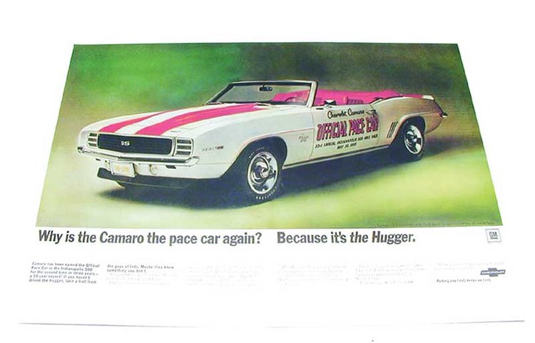 69 Pace Car Poster