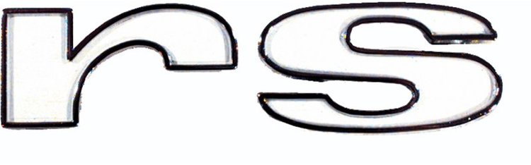 67 RS Fender Emblem Per Side