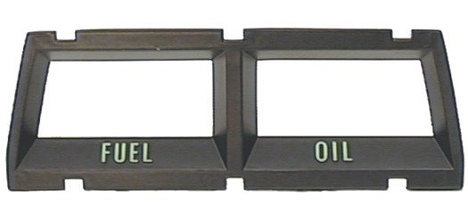 68-69 Console Fuel / Oil Bezel