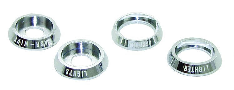 Dash Knob Bezel Set
