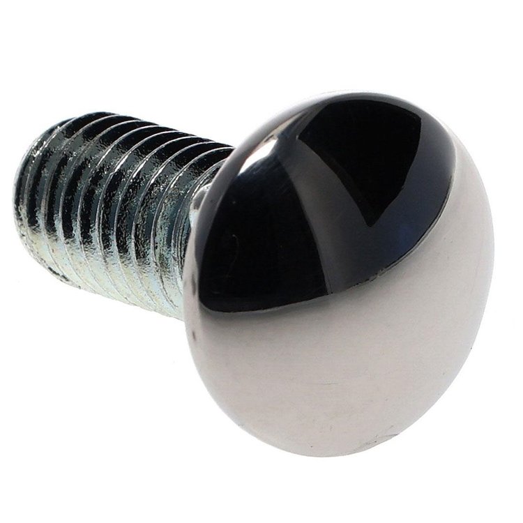 Chrome Short Bumper Bolt Ea
