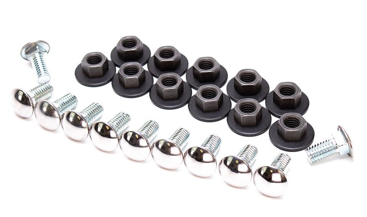 W-241B Front and Rear Bumper Bolt Set 70-72 Camaro