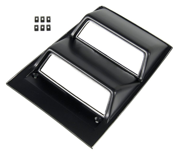 Console Gauge Bezel w/Chrome Trim