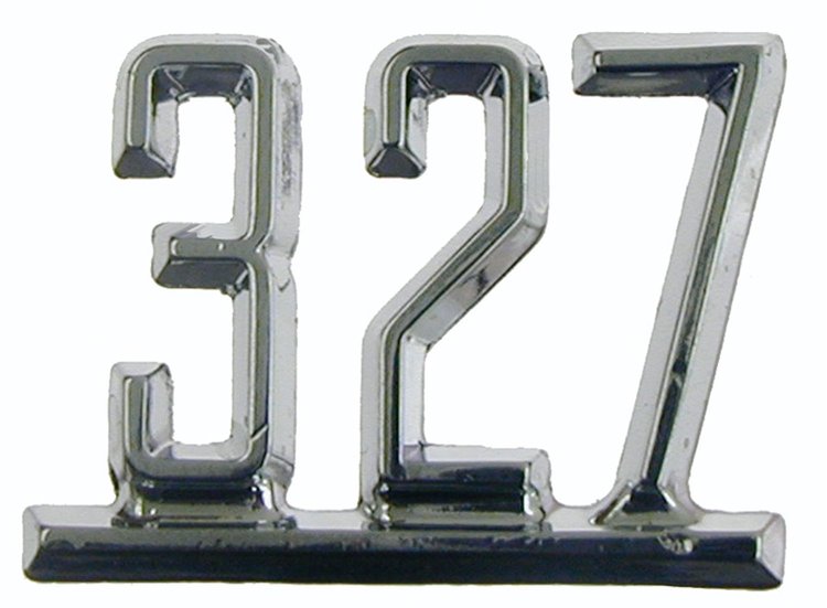 65-67 327 Fender Emblem Each