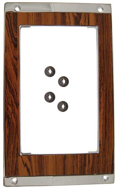 W-345B Console Shift Plate, Woodgrain, Auto Trans, 69 Camaro