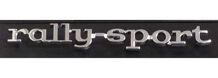 68 Fender Rally Sport Emblem
