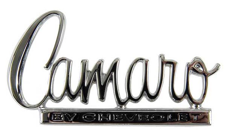 70 CV Camaro Trunk Emblem