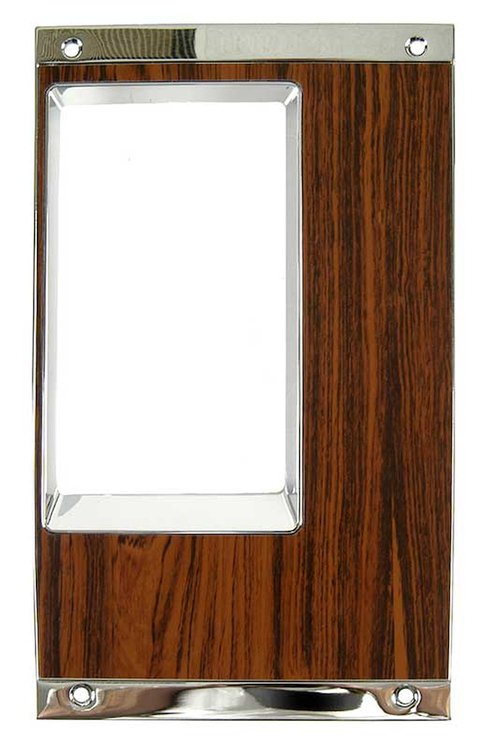 W-370E Console Shift Plate, Manual Trans without Pattern, 69 Camaro