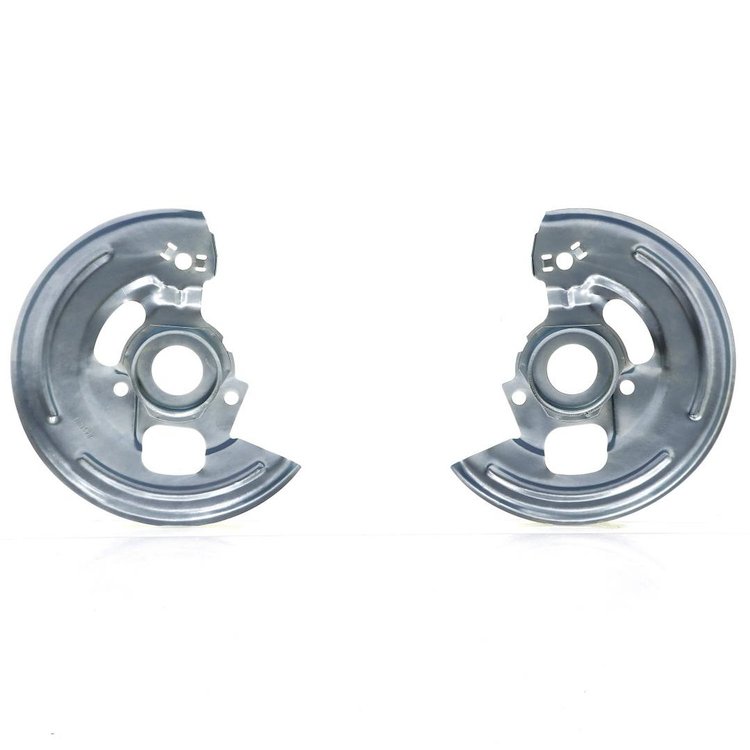 W-416 Disc Brake Backing Plates, LH/RH, 67-68 Camaro/Firebird; 68 Chevy II Nova; 67-68 Chevelle/El Camino; 67-68 Tempest/GTO