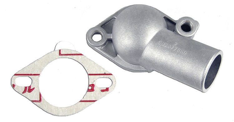 Thermostat Housing for 1966-1973 Chevy Nova, Chevelle, El Camino and Camaro [Cast Aluminum]