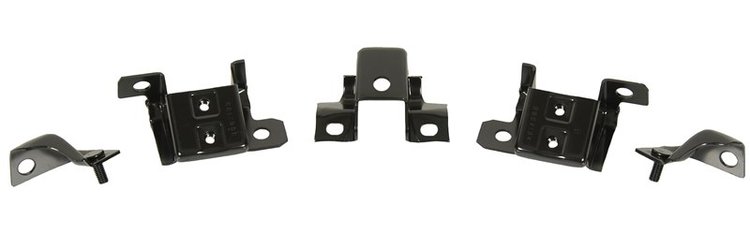 W-557 Rear Bumper Bracket Set for 1970-1972 Chevy Camaro
