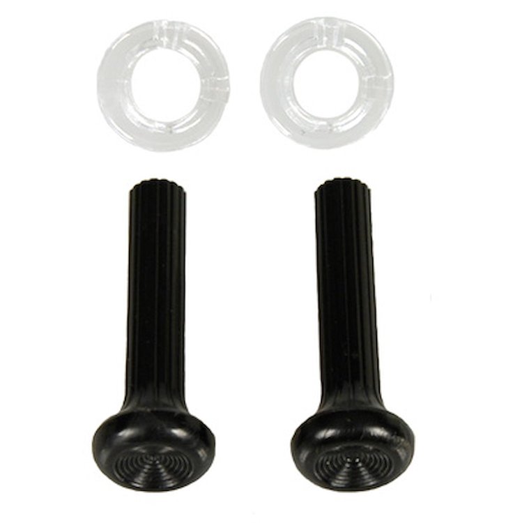 68 Knob / Clear Ferrule Set 4Pc
