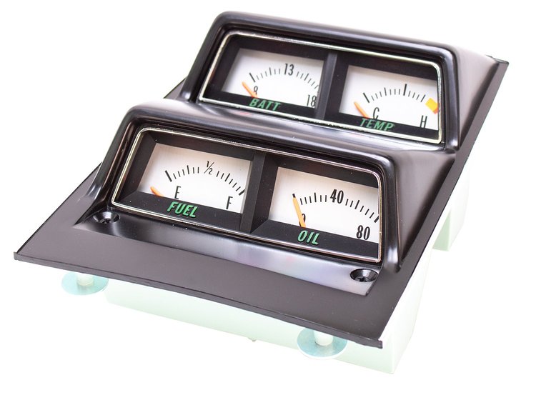 W-660V Console Gauge Assembly with Volt Meter 68-69 Camaro