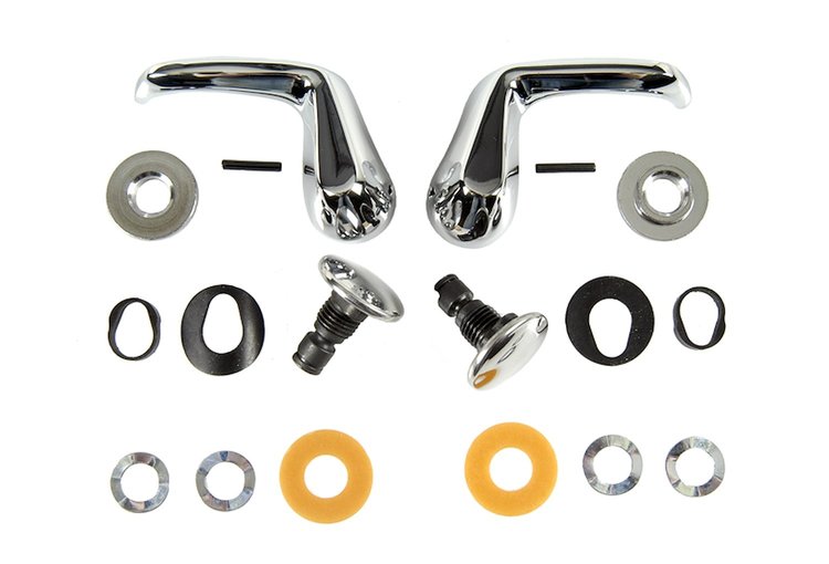 W-733 Vent Window Handle Kit for 1967 Chevy Camaro, Pontiac Firebird