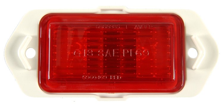 69 Sidemarker Lamp Assy Red