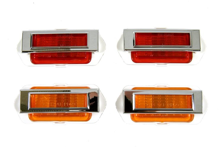 Side Marker Lens Assembly Kit for 1969 Chevy Camaro