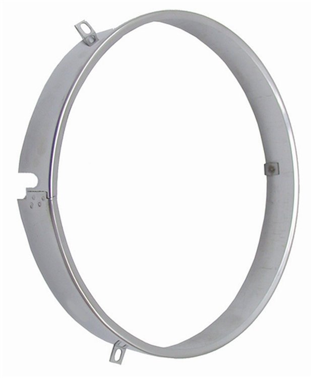 W-770A Sealed Beam Headlamp Retainer Ring 1" Width w/ Notch
