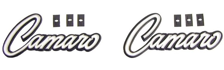 68-69 Deluxe Door Panel Emblems Pair