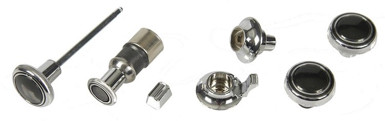 Mono Dash Knob Kit for 1969 Chevrolet Camaro, Nova