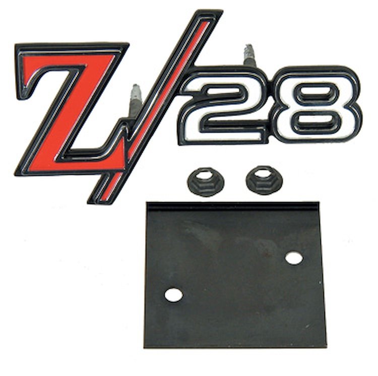 69 Z-28 Grille Emblem w/Retainer
