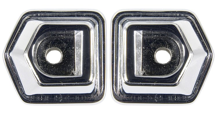 69 F-Body Deluxe Dash Grab Handle Bezels Pair