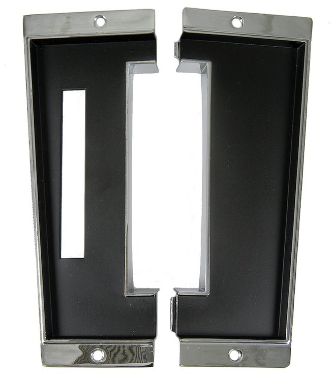67-74 Console Shift Plate Auto 2 Pieces