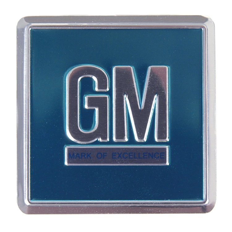 67 GM Mark aqua Foil Decal-each