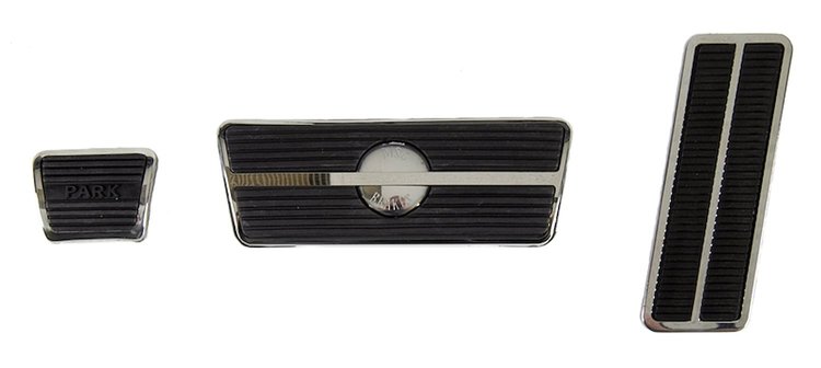 Pedal Pad Kits for Camaro, Chevy II, and Firebrid
