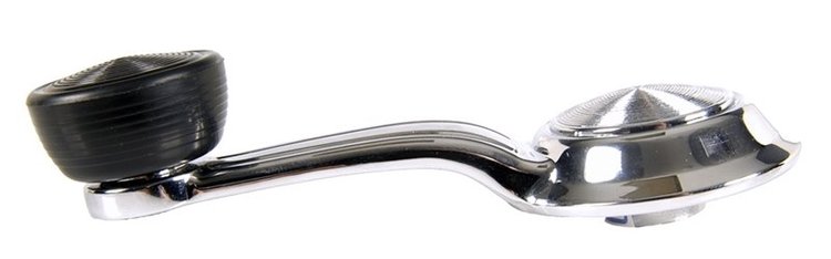 W-926 Replacement Window Crank Fits Select 1968-1972 GM Cars & Trucks [Black Knob]
