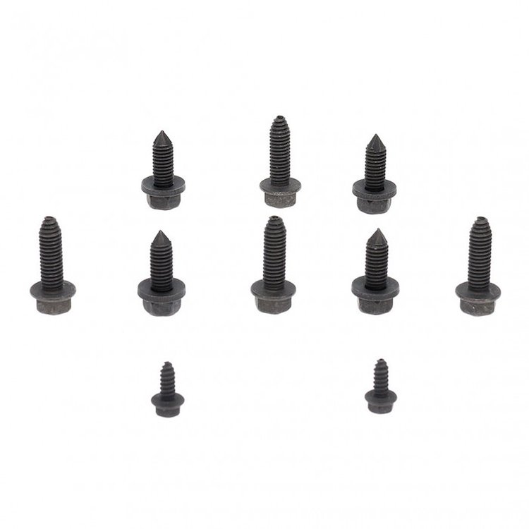 70-73 Camaro RS Front Bumper Mount Hardware 10pc Set