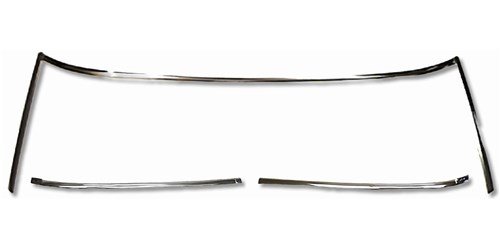 W-990 Windshield Molding Set, 67-69 Camaro Firebird (Convertible)