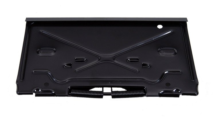 Rear License Plate Bracket for 1966-1967 Chevy Chevelle; 1965-1967 Chevy Bel Air, Biscayne, Impala (Except Wagon)