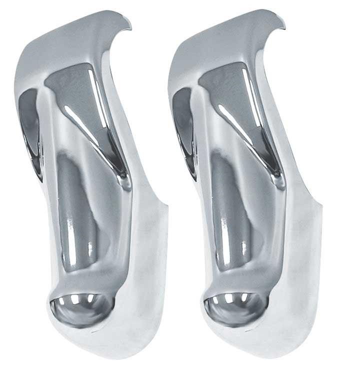 X110-4060-P Front Bumper Guards, 60-62 Chevy GMC Truck Fits Original Bumpers Only