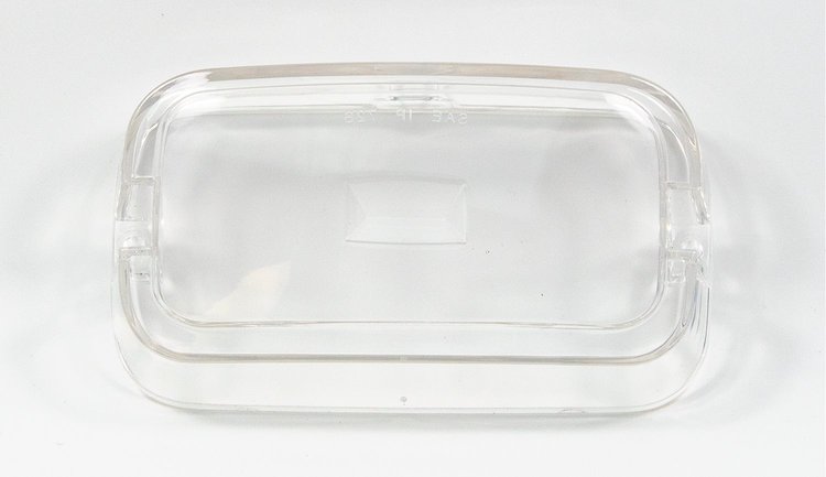 X135-1572-L Park Lamp Lens LH 72-74 Barracuda
