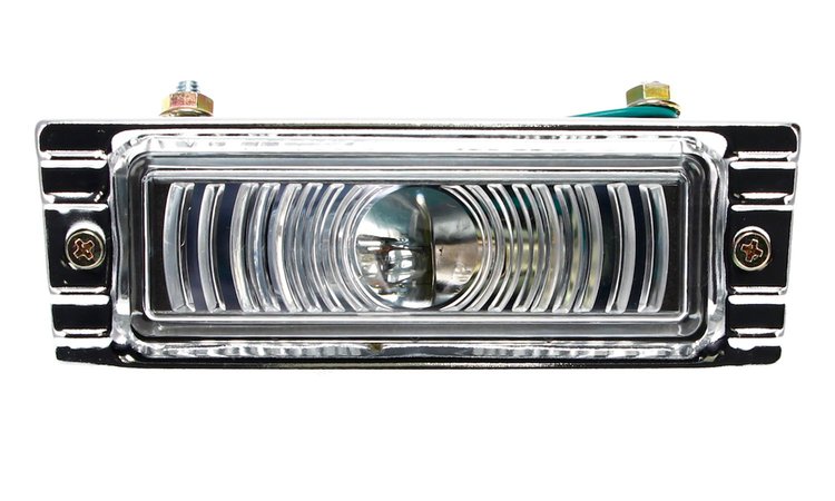 X135-4047-1 Park Lamp Assembly 12V Clear Lens LH or RH 47-53 Chevy Trucks Suburban