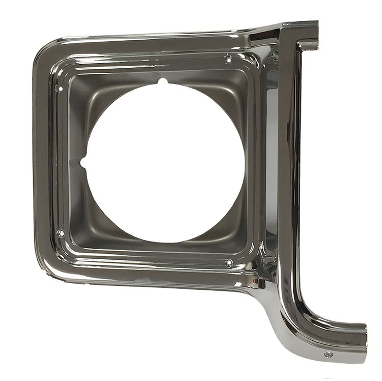 Headlamp Bezel for 1973-1978 C/K Series GM Truck, Blazer, Jimmy, Suburban [Right/Passenger Side]