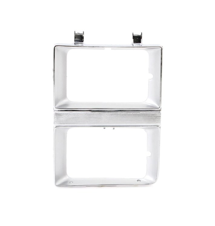 X145-4081-3L Headlamp Bezel Chrome Dual Headlight LH 81-82 Chevy GMC C/K Trucks Blazer Jimmy Suburban