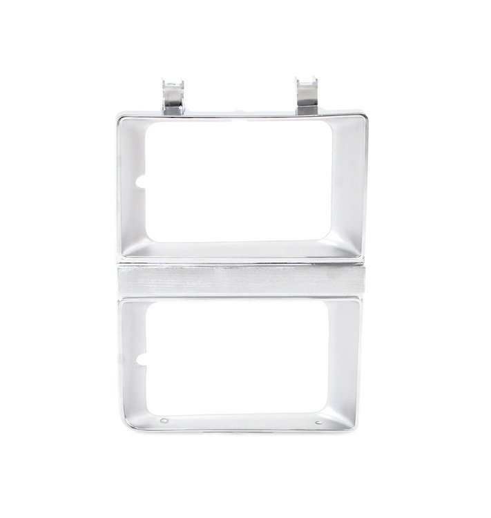 X145-4081-3R Headlamp Bezel Chrome Dual Headlight RH 81-82 Chevy GMC C/K Trucks Blazer Jimmy Suburban