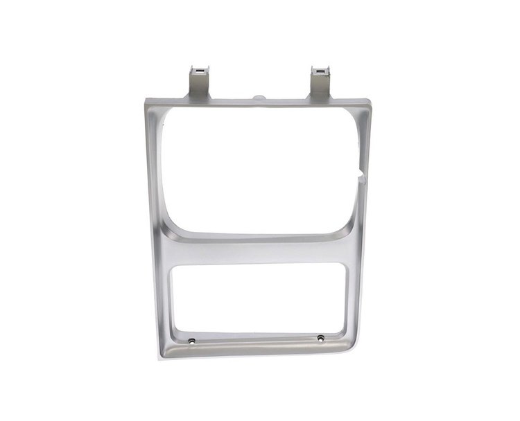 X145-4085-1L Headlamp Bezel LH Silver Single Headlamp 85-87 Chevy GMC CK Trucks Blazer Jimmy Suburban