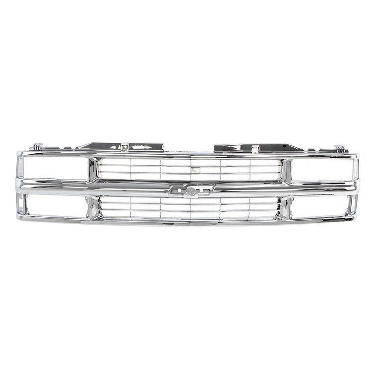 X150-4094-23 Grille Shell Chrome Composite Headlight for 1994-1998 Chevrolet C/K Pickup